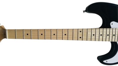 Custom Regent Clapton Contour Body Black Electric Guitar - Image 9