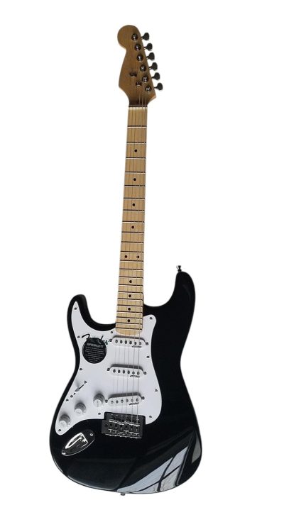 Custom Regent Clapton Contour Body Black Electric Guitar - Image 11