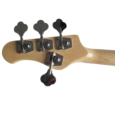 Custom Aether Sting Pacific Blue Burst Finish 1 Pickup Bass - Image 3