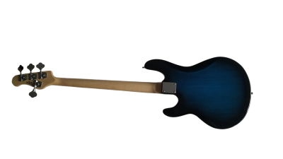 Custom Aether Sting Pacific Blue Burst Finish 1 Pickup Bass - Image 4