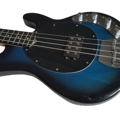 Custom Aether Sting Pacific Blue Burst Finish 1 Pickup Bass - Image 7