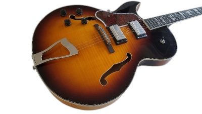 Custom Crown ES175 Vintage Semi Hollow Body Archtop Florentine Cutaway Left Guitar - Image 6