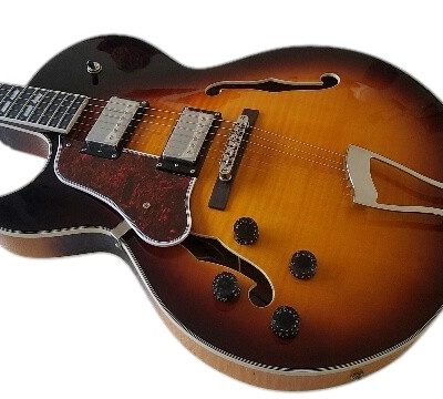 Custom Crown ES175 Vintage Semi Hollow Body Archtop Florentine Cutaway Left Guitar - Image 8