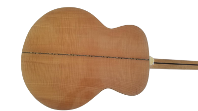 Custom Crown SJ200 Natural Finish Elvis Solid Sitka Spruce Top Acoustic Electric Guitar Space Age - Image 11