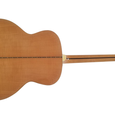 Custom Crown SJ200 Natural Finish Elvis Solid Sitka Spruce Top Acoustic Electric Guitar Space Age - Image 8