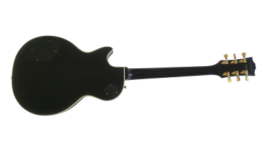 Custom Crown Black Beauty 2 P90 Pickups Ebony Fretboard Guitar - Image 5