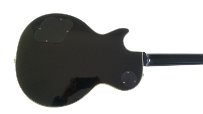 Custom Crown Black Beauty 2 P90 Pickups Ebony Fretboard Guitar - Image 8