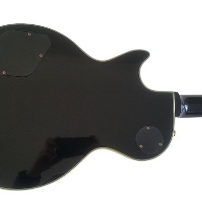 Custom Crown Black Beauty 2 P90 Pickups Ebony Fretboard Guitar - Image 8