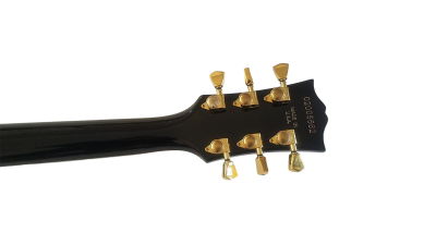 Custom Crown Black Beauty 2 P90 Pickups Ebony Fretboard Guitar - Image 7