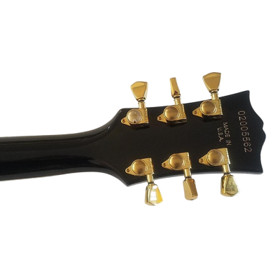 Custom Crown Black Beauty 2 P90 Pickups Ebony Fretboard Guitar - Image 7