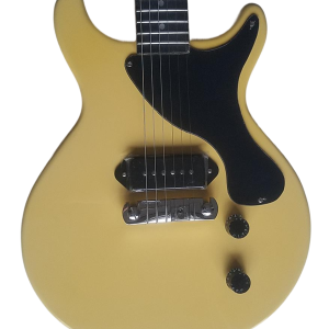 Custom Crown Junior Double Cutaway TV Yellow P90 Pickup Wraparound Tailpiece Guitar
