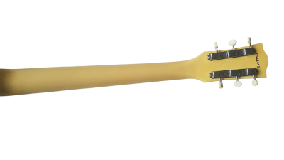 Custom Crown Junior Double Cutaway TV Yellow P90 Pickup Wraparound Tailpiece Guitar - Image 4