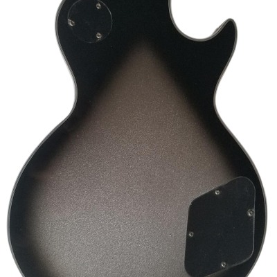 Custom Crown Adam Jones Black Silverburst Electric Guitar Tear Drop - Image 3