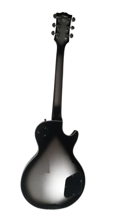 Custom Crown Adam Jones Black Silverburst Electric Guitar Tear Drop - Image 4