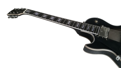 Custom Crown Adam Jones Black Silverburst Electric Guitar Tear Drop - Image 5