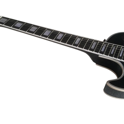 Custom Crown Adam Jones Black Silverburst Electric Guitar Tear Drop - Image 5