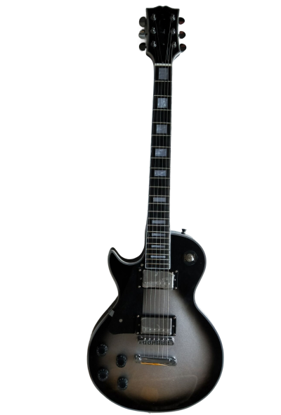 Custom Crown Adam Jones Black Silverburst Electric Guitar Tear Drop - Image 14