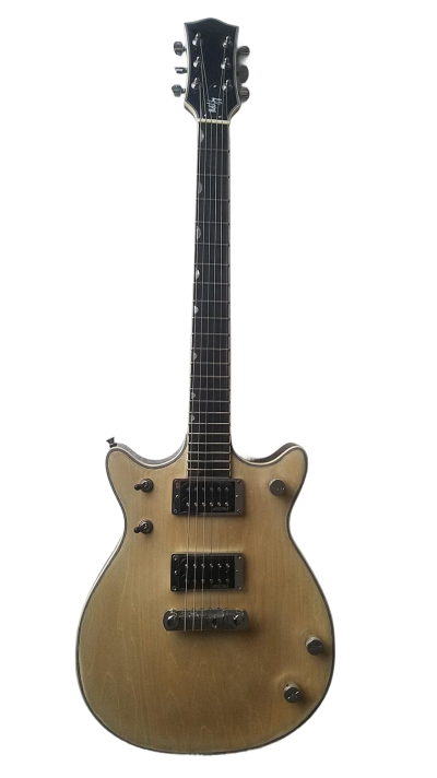 Custom Sovereign G6131MYF Malcolm Young Natural Finish Jet The Beast Electric Guitar - Image 4