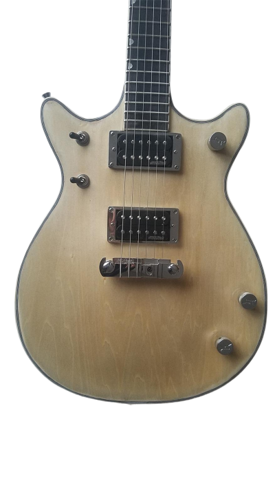Custom Sovereign G6131MYF Malcolm Young Natural Finish Jet The Beast Electric Guitar
