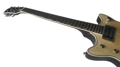 Custom Sovereign G6131MYF Malcolm Young Natural Finish Jet The Beast Electric Guitar - Image 9