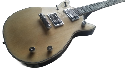 Custom Sovereign G6131MYF Malcolm Young Natural Finish Jet The Beast Electric Guitar - Image 8