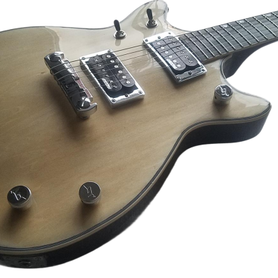 Custom Sovereign G6131MYF Malcolm Young Natural Finish Jet The Beast Electric Guitar - Image 8