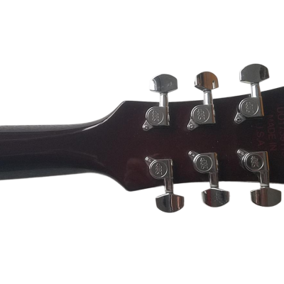 Custom Sovereign G6131MYF Malcolm Young Natural Finish Jet The Beast Electric Guitar - Image 6