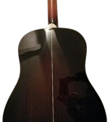 Custom Crown J160E Acoustic Electric Guitar Vintage Sunburst Magnetic Pickup - Image 10