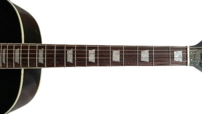 Custom Crown J160E Acoustic Electric Guitar Vintage Sunburst Magnetic Pickup - Image 8
