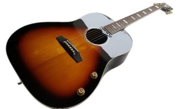 Custom Crown J160E Acoustic Electric Guitar Vintage Sunburst Magnetic Pickup - Image 6