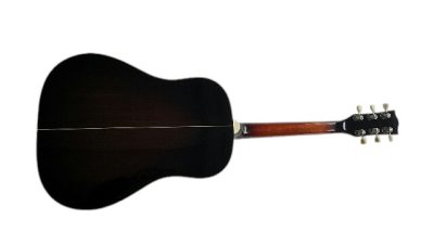 Custom Crown J160E Acoustic Electric Guitar Vintage Sunburst Magnetic Pickup - Image 5