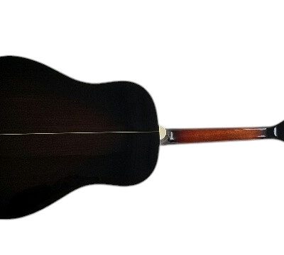 Custom Crown J160E Acoustic Electric Guitar Vintage Sunburst Magnetic Pickup - Image 5