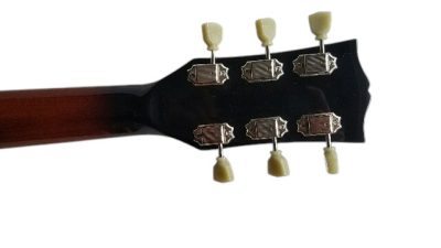 Custom Crown J160E Acoustic Electric Guitar Vintage Sunburst Magnetic Pickup - Image 4