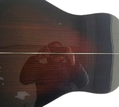 Custom Crown J160E Acoustic Electric Guitar Vintage Sunburst Magnetic Pickup - Image 3