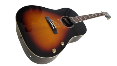 Custom Crown J160E Vintage Sunburst Magnetic Pickup Acoustic Electric Guitar - Image 5