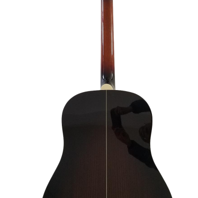 Custom Crown J160E Vintage Sunburst Magnetic Pickup Acoustic Electric Guitar - Image 8