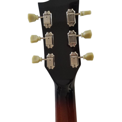Custom Crown J160E Vintage Sunburst Magnetic Pickup Acoustic Electric Guitar - Image 7