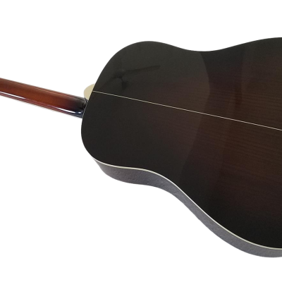 Custom Crown J160E Vintage Sunburst Magnetic Pickup Acoustic Electric Guitar - Image 6