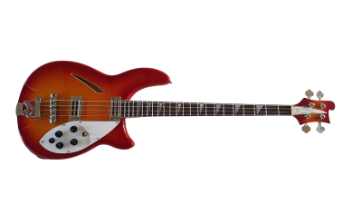 Custom Nova 4005 Cherry Fireglo 4 String 22 Frets Bass - Image 4