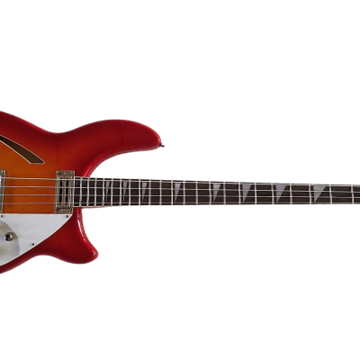 Custom Nova 4005 Cherry Fireglo 4 String 22 Frets Bass - Image 4
