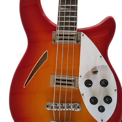 Custom Nova 4005 Cherry Fireglo 4 String 22 Frets Bass
