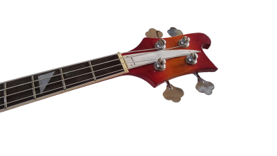 Custom Nova 4005 Cherry Fireglo 4 String 22 Frets Bass - Image 3