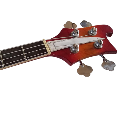 Custom Nova 4005 Cherry Fireglo 4 String 22 Frets Bass - Image 3