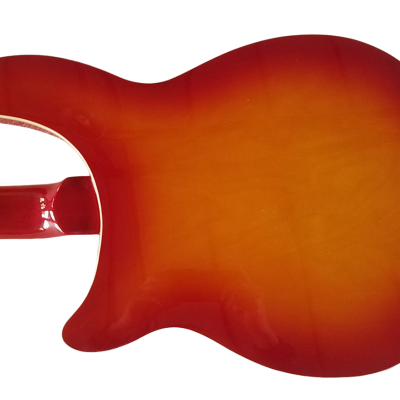 Custom Nova 4005 Cherry Fireglo 4 String 22 Frets Bass - Image 6