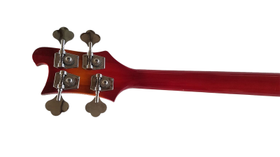 Custom Nova 4005 Cherry Fireglo 4 String 22 Frets Bass - Image 9