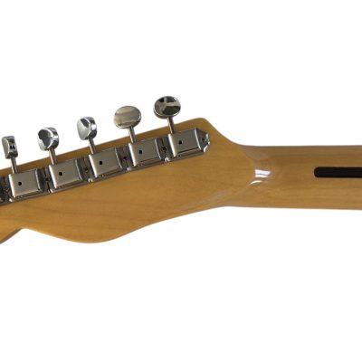 Custom Regent Pink Paisley Rosewood Fretboard Transparent Pickguard Electric Guitar - Image 3