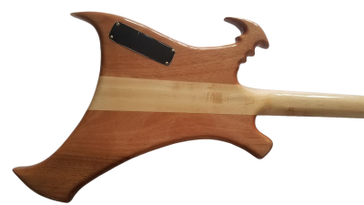 Custom Pulse Buzzard Natural Entwistle 4 String Bass - Image 2