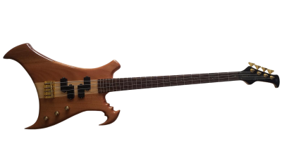 Custom Pulse Buzzard Natural Entwistle 4 String Bass - Image 10