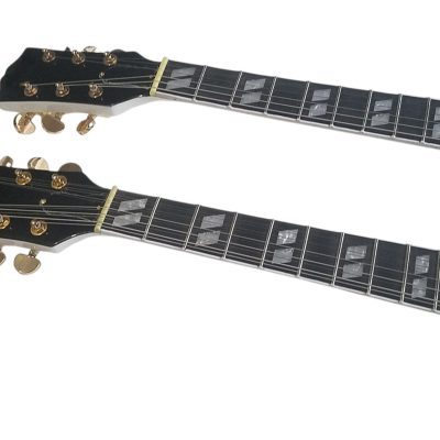 Custom Crown SG Don Felder Arctic White Double Neck 12 6 String EDS1275 Guitar - Image 4
