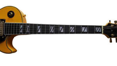 Custom Crown Randy Yellow Aged White RR Electric Guitar - Image 4
